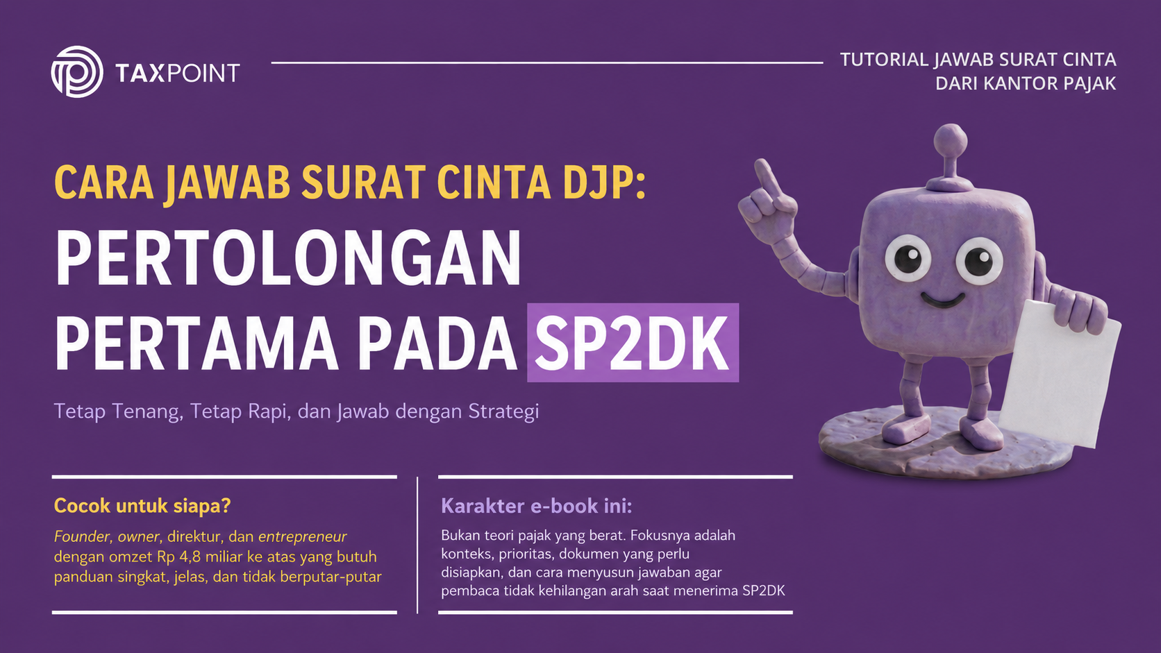Free E-Book Menjawab Surat Cinta DJP