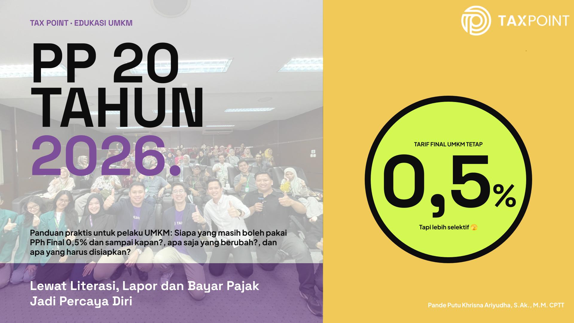 Slide Rangkuman PP 20 Tahun 2026